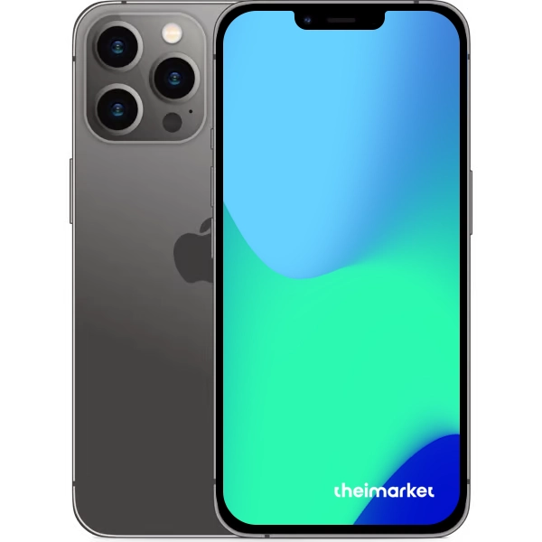 iphone 13 pro max graphite back and front side