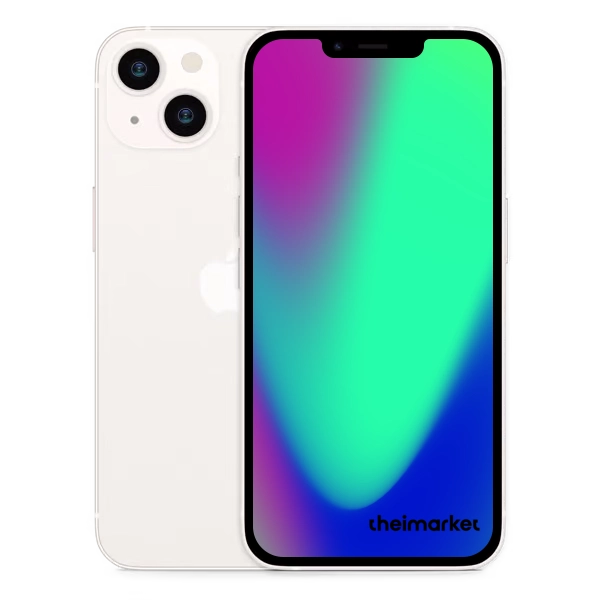 iphone 13 starlight back and front side